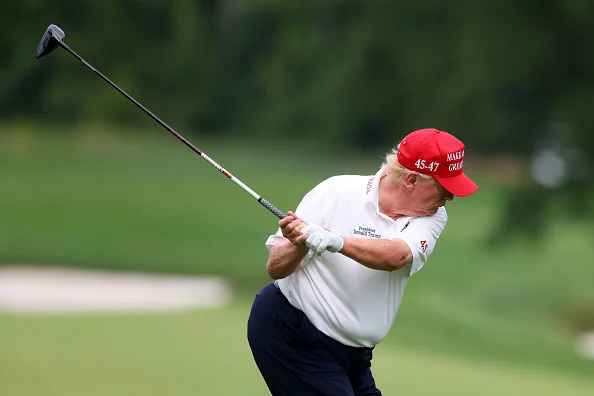 Trump Tees Off On Golf Course Injunction Hours After It’s Issued